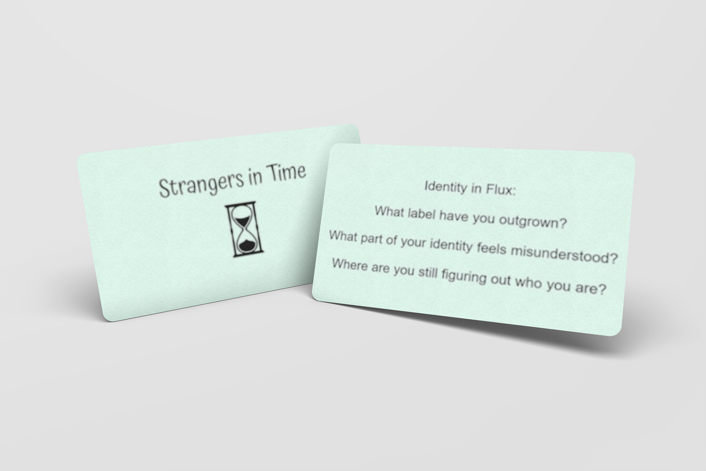 "Strangers in Time" Card Game
